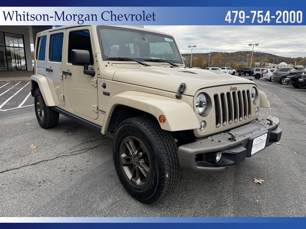 Used 2016 Jeep Wrangler Unlimited 75th Anniversary SUV