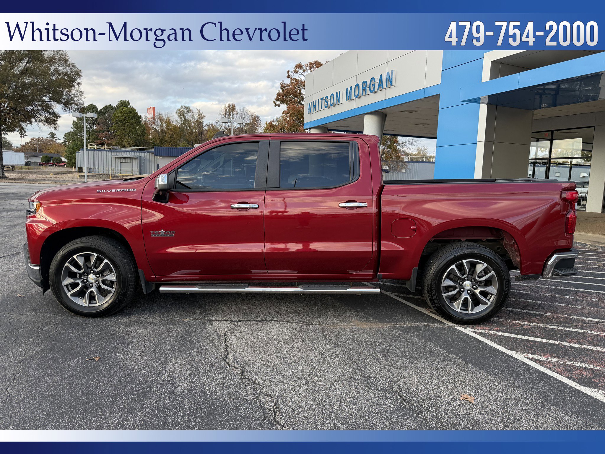Used 2020 Chevrolet Silverado 1500 LT with VIN 3GCPWCED0LG188934 for sale in Little Rock