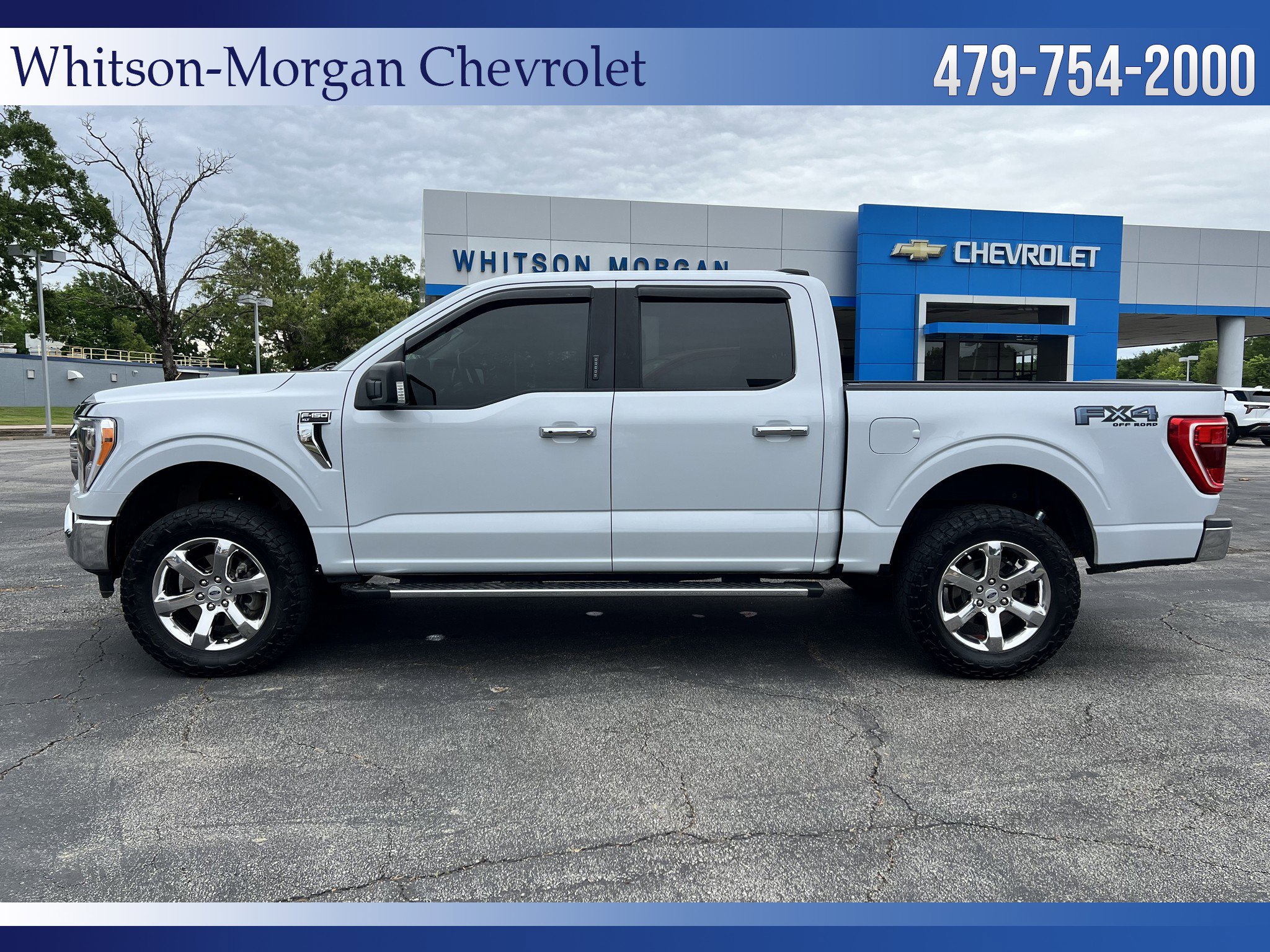 Used 2021 Ford F-150 XLT with VIN 1FTFW1E80MKE04634 for sale in Little Rock