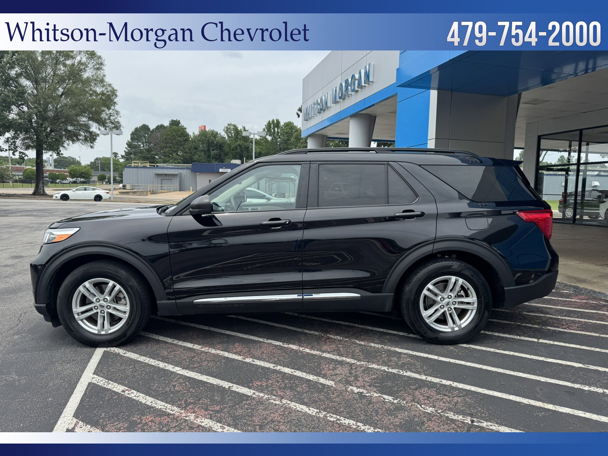 Used 2024 Ford Explorer XLT with VIN 1FMSK7DH5RGA24466 for sale in Clarksville, AR