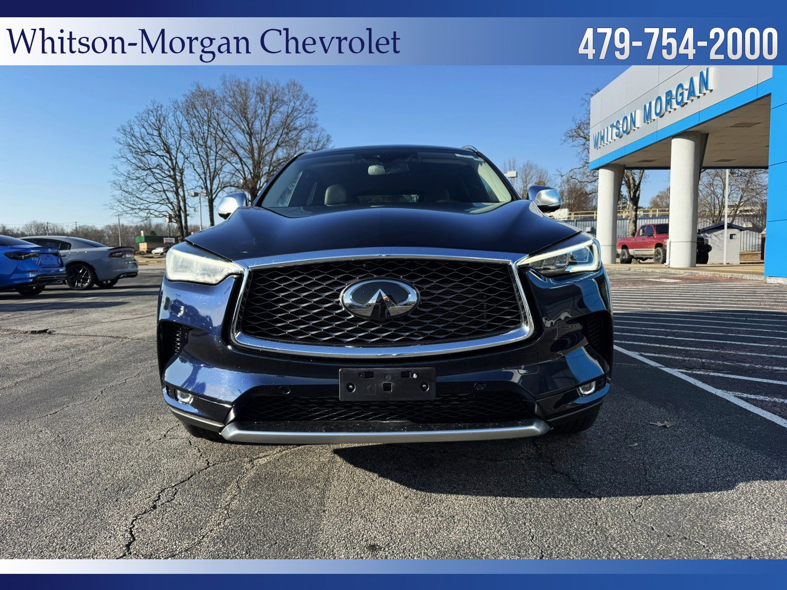 Used 2021 INFINITI QX50 Sensory with VIN 3PCAJ5CAXMF120334 for sale in Clarksville, AR