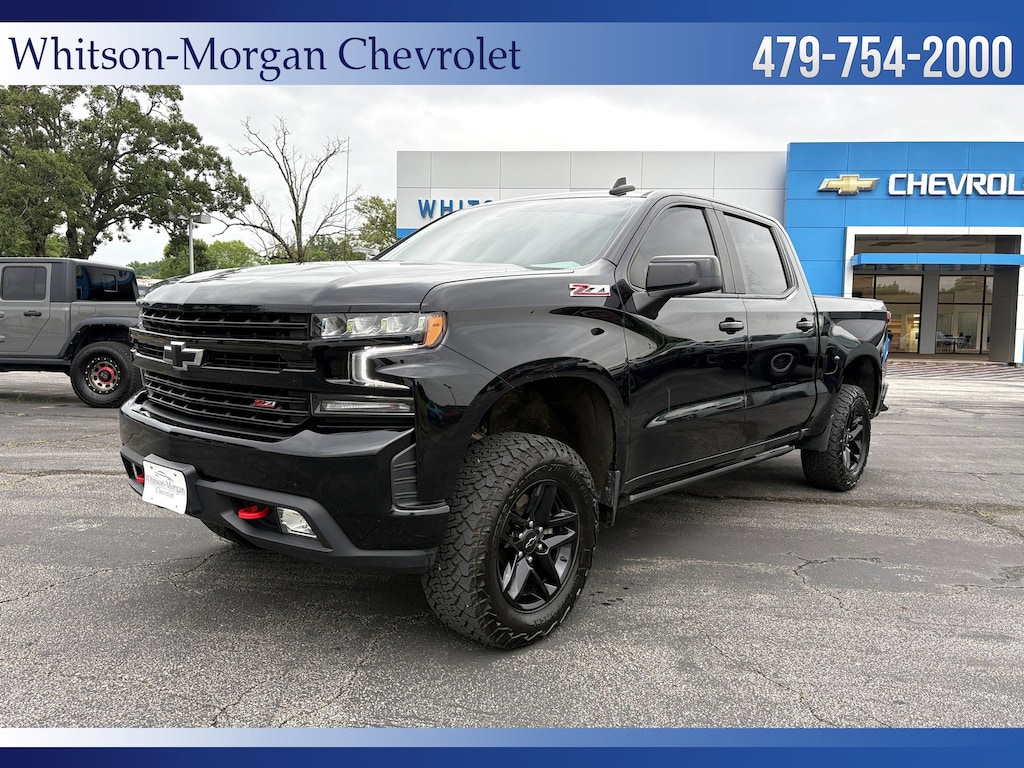 Used 2021 Chevrolet Silverado 1500 LT Trail Boss Truck Crew Cab