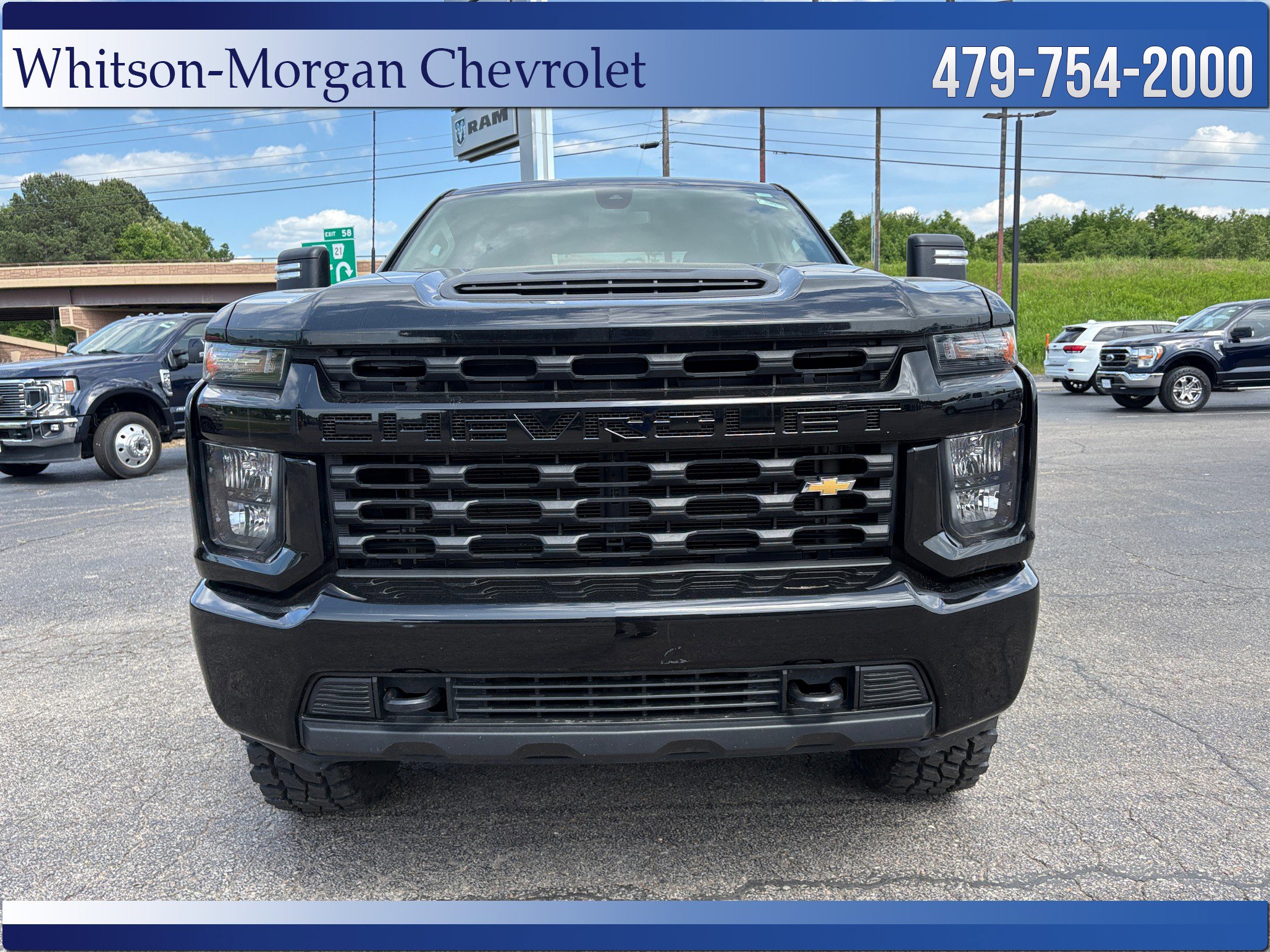 Used 2022 Chevrolet Silverado 2500HD Custom with VIN 1GC1YME7XNF189268 for sale in Little Rock
