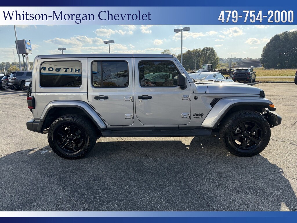 Used 2021 Jeep Wrangler Unlimited Sahara Altitude SUV