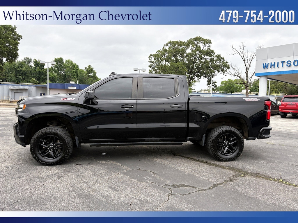 Used 2021 Chevrolet Silverado 1500 LT Trail Boss Truck Crew Cab