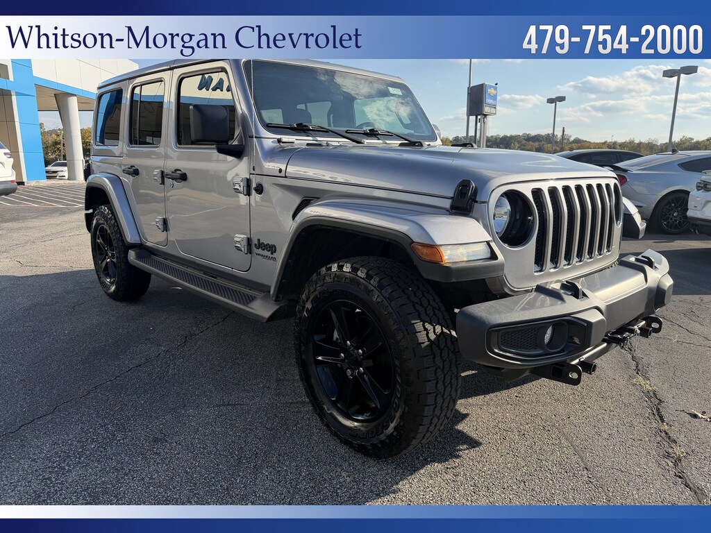 Used 2021 Jeep Wrangler Unlimited Sahara Altitude SUV