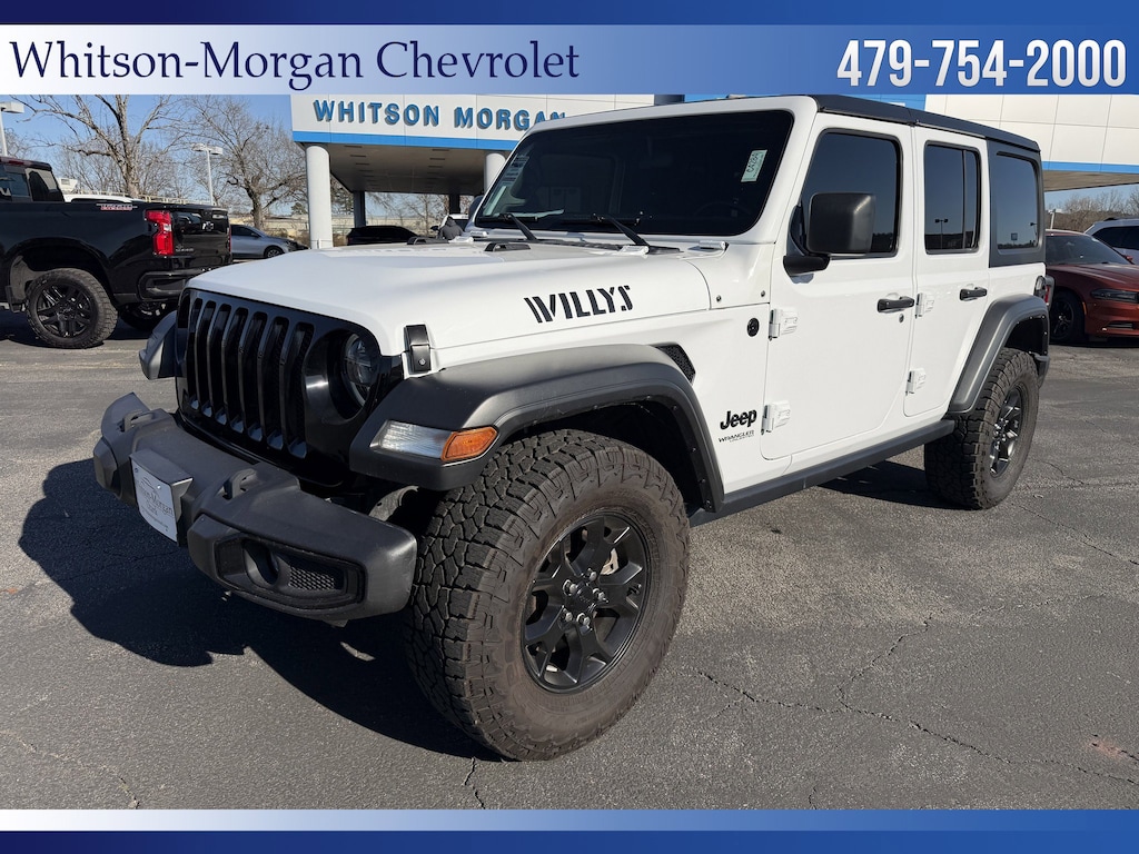 Used 2022 Jeep Wrangler Unlimited Willys SUV