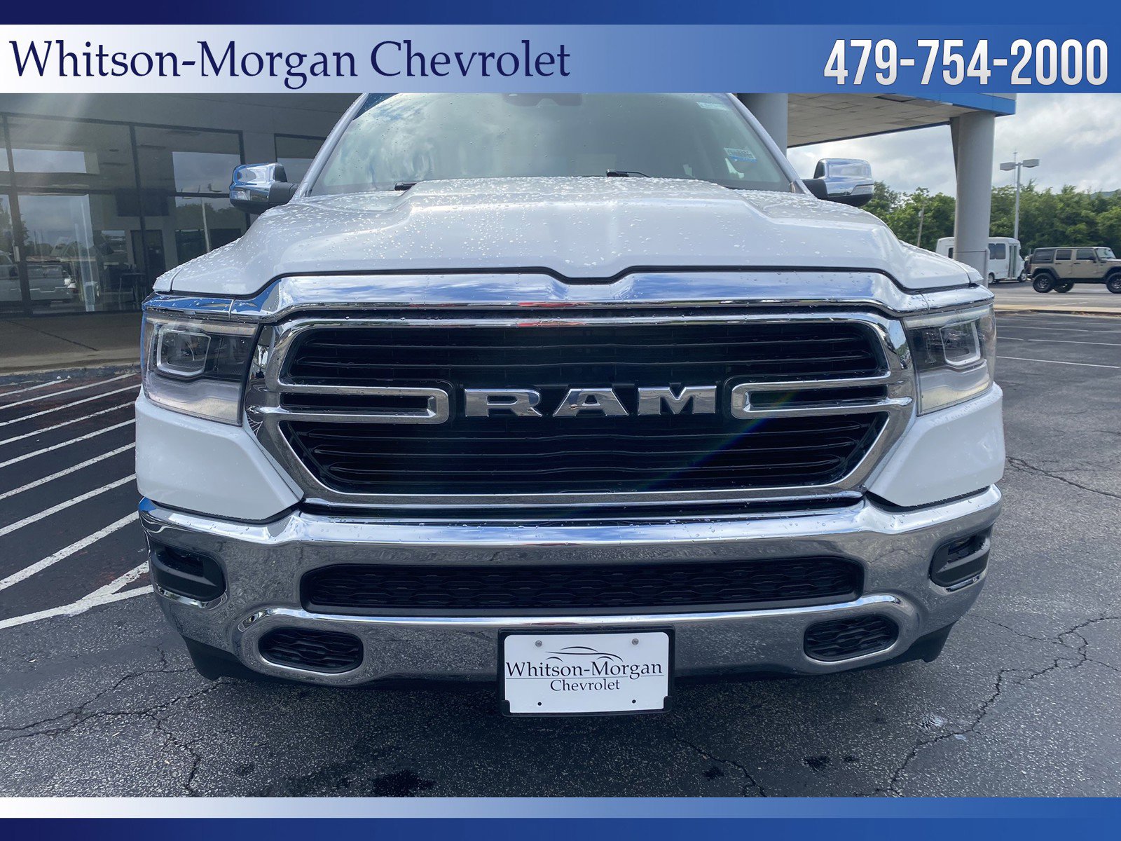 Used 2022 RAM Ram 1500 Pickup Laramie with VIN 1C6SRFJT3NN352470 for sale in Clarksville, AR