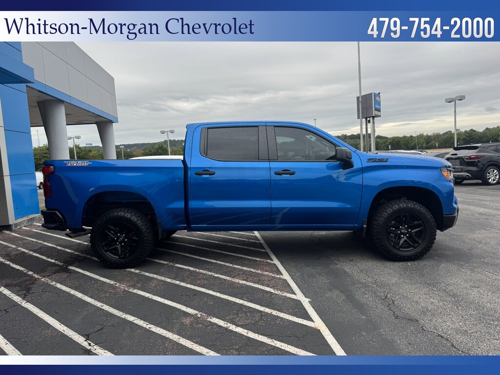 Used 2024 Chevrolet Silverado 1500 Custom Trail Boss Truck Crew Cab