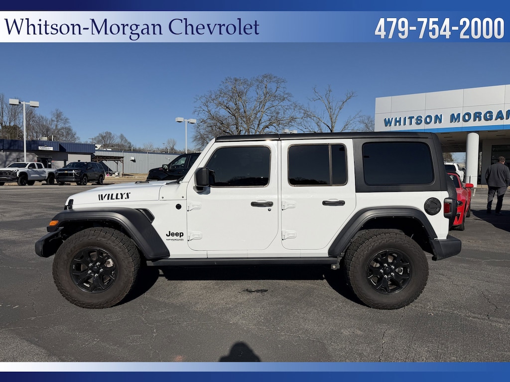Used 2022 Jeep Wrangler Unlimited Willys SUV