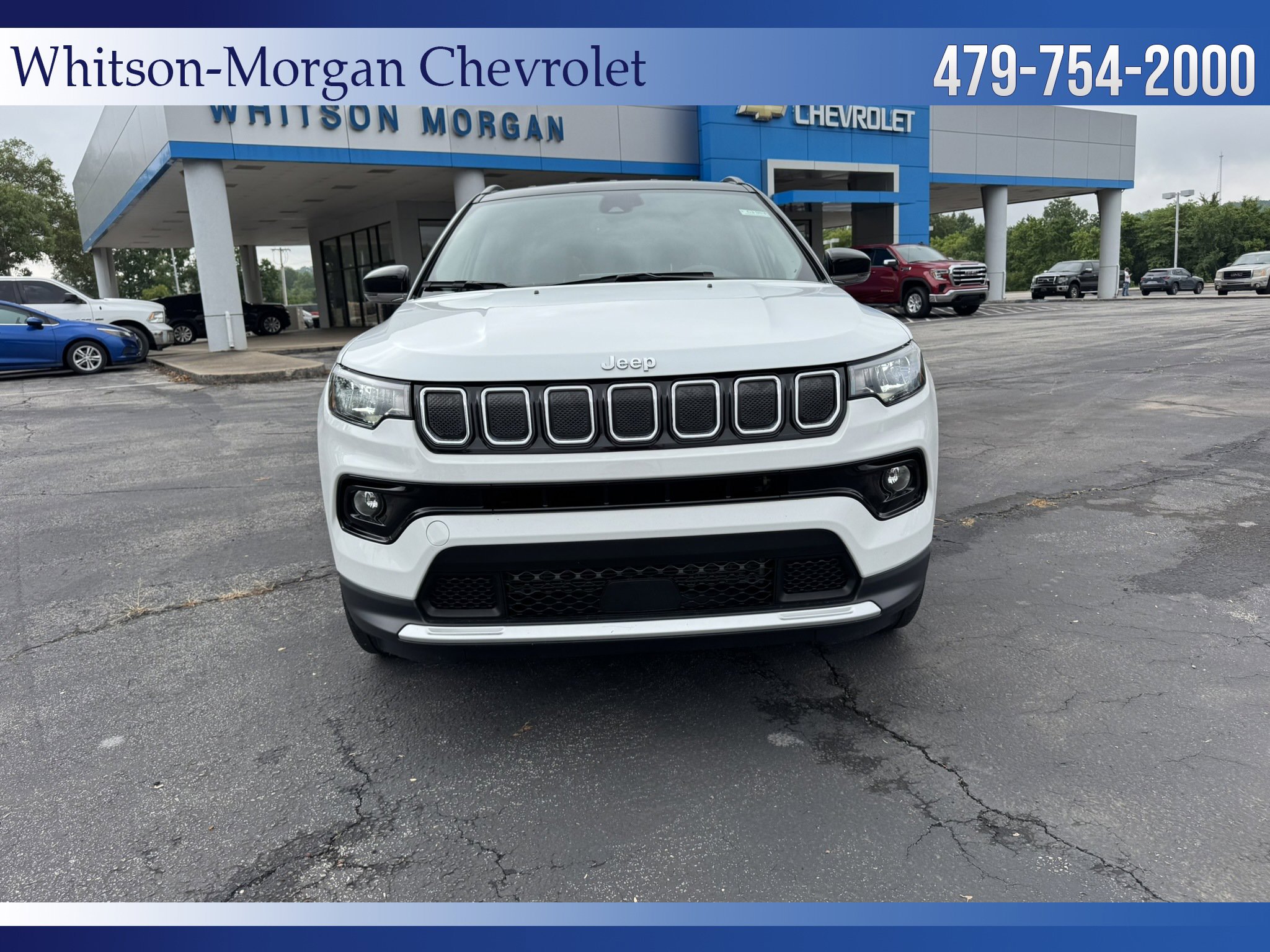 Used 2022 Jeep Compass Limited with VIN 3C4NJDCB5NT181548 for sale in Clarksville, AR