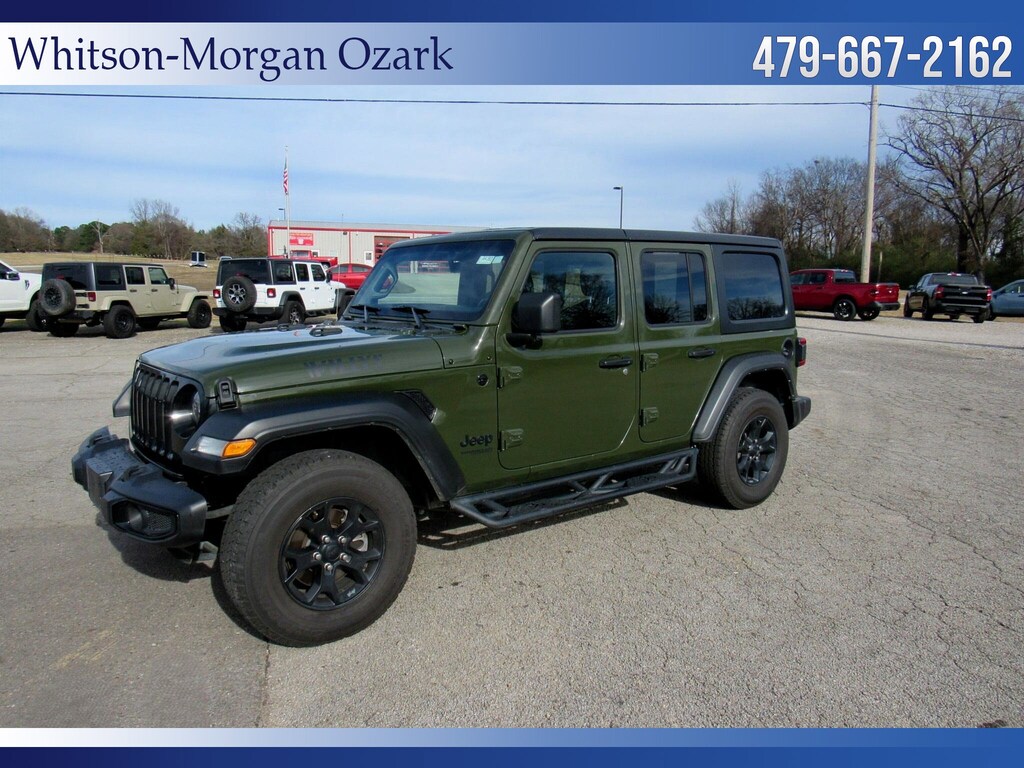 Used 2021 Jeep Wrangler Unlimited Willys SUV