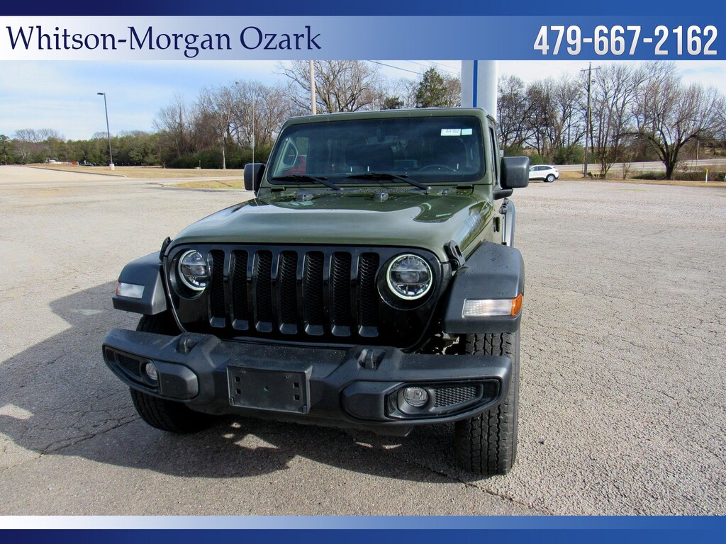 Used 2021 Jeep Wrangler Unlimited Willys SUV