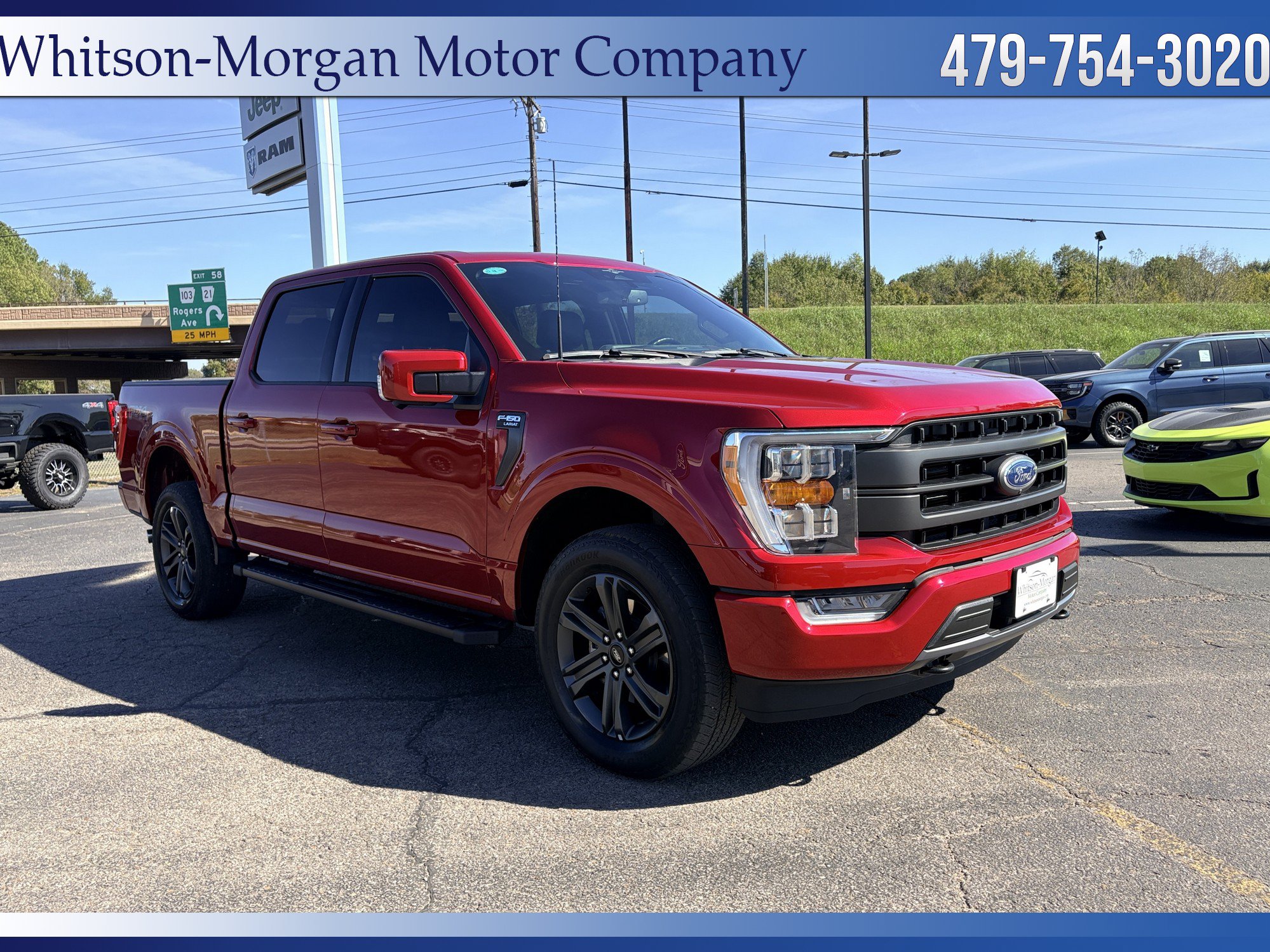 Used 2023 Ford F-150 LARIAT Truck SuperCrew Cab