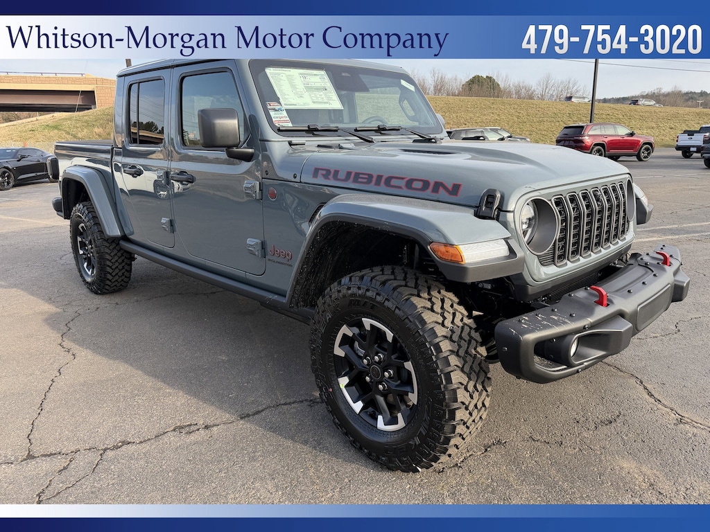 New 2026 Jeep Gladiator Rubicon Truck Crew Cab