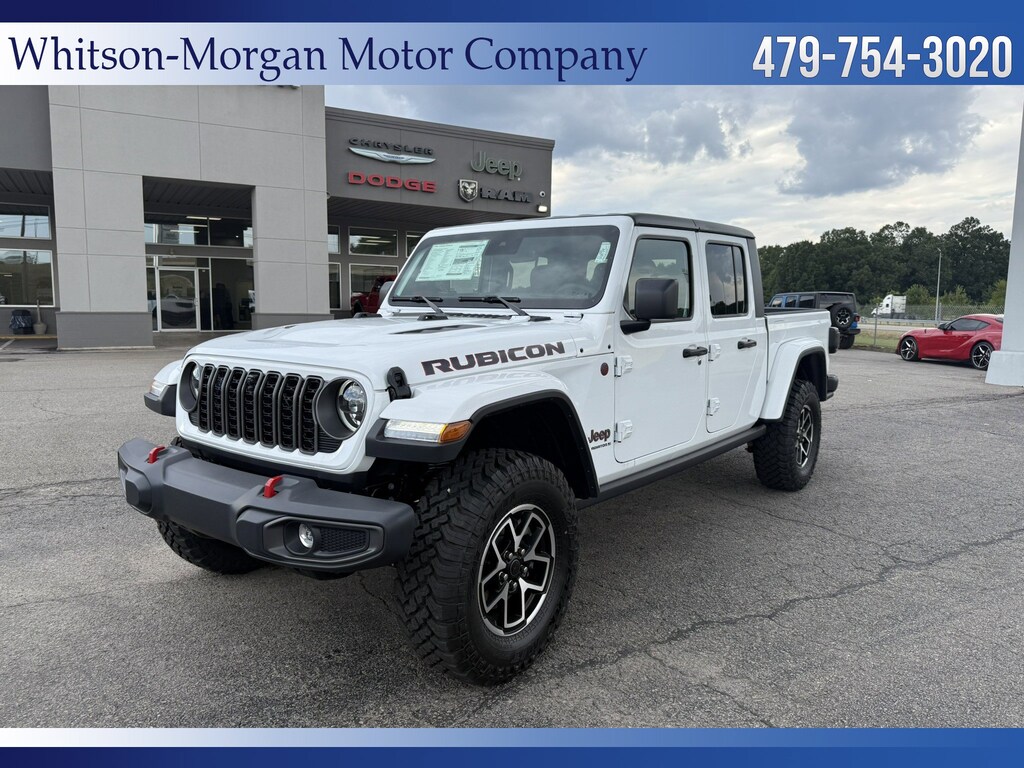 New 2025 Jeep Gladiator Rubicon Truck Crew Cab