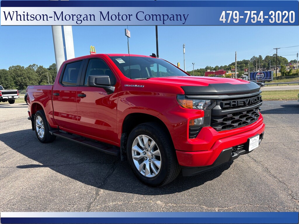 Used 2023 Chevrolet Silverado 1500 Custom Truck Crew Cab