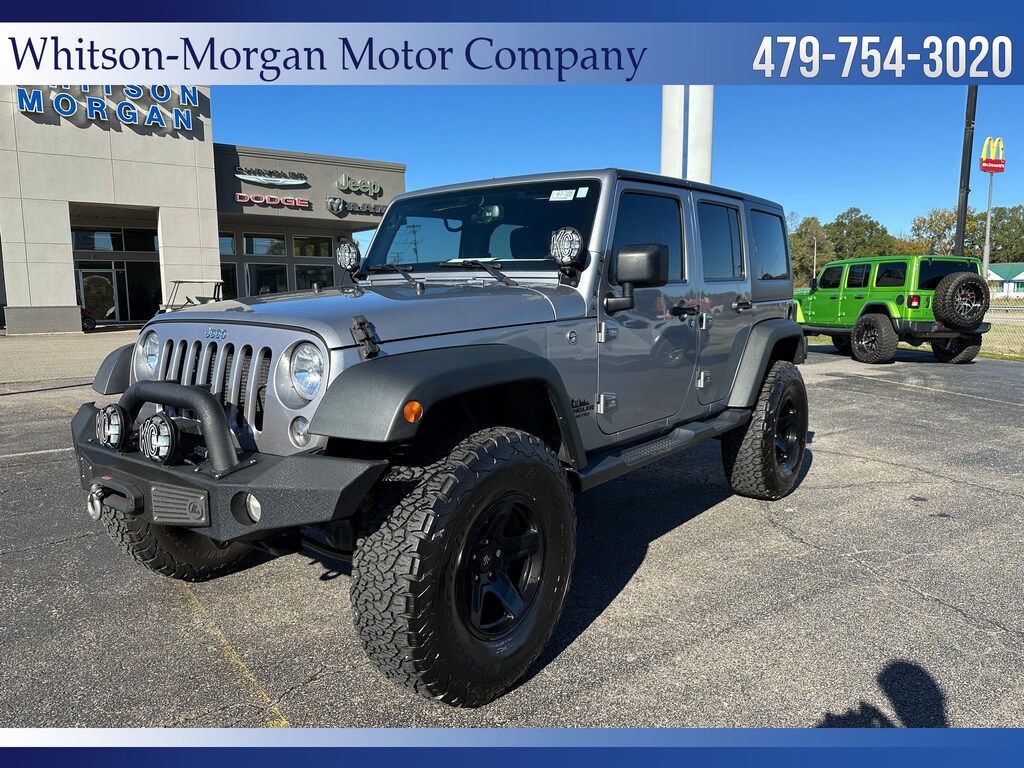 Used 2017 Jeep Wrangler JK Unlimited Sport 4x4 SUV