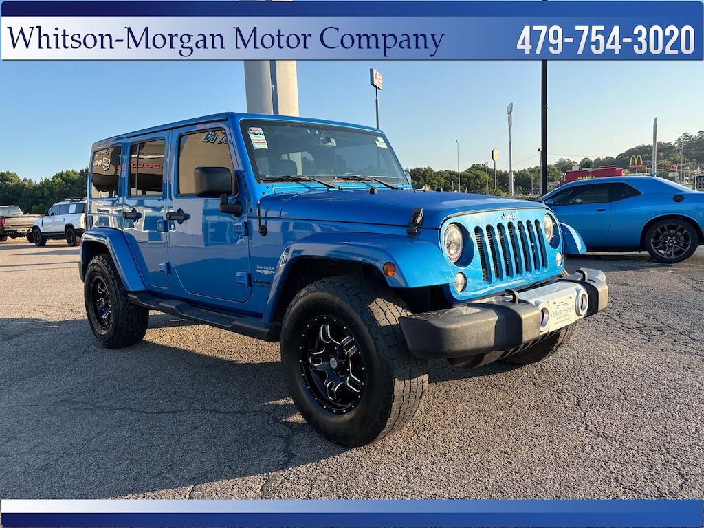 Used 2015 Jeep Wrangler Unlimited Sahara 4x4 SUV