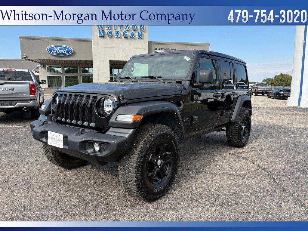 Used 2021 Jeep Wrangler Unlimited Sport SUV