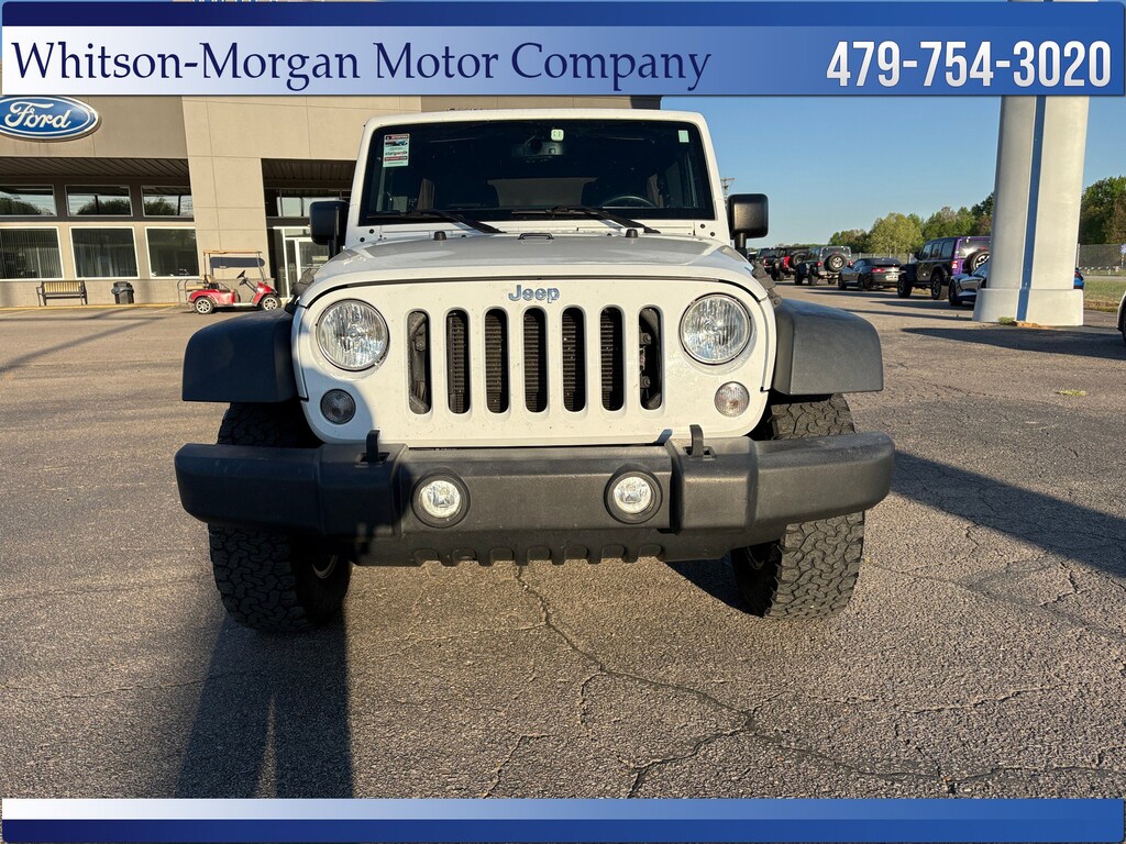 Used 2016 Jeep Wrangler JK Unlimited Sport 4X4 SUV