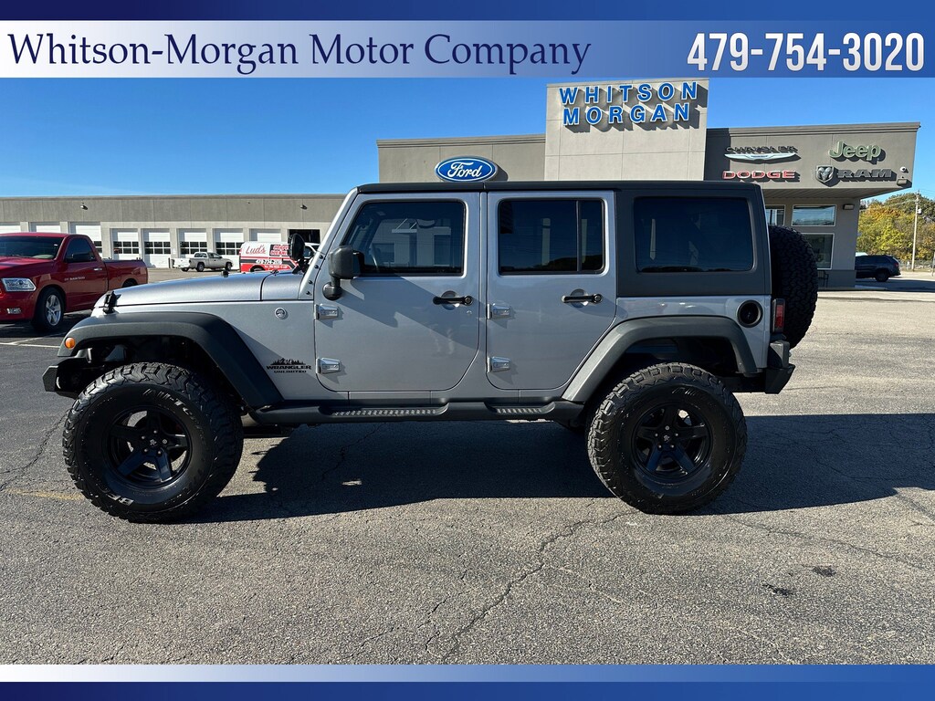 Used 2017 Jeep Wrangler JK Unlimited Sport 4x4 SUV