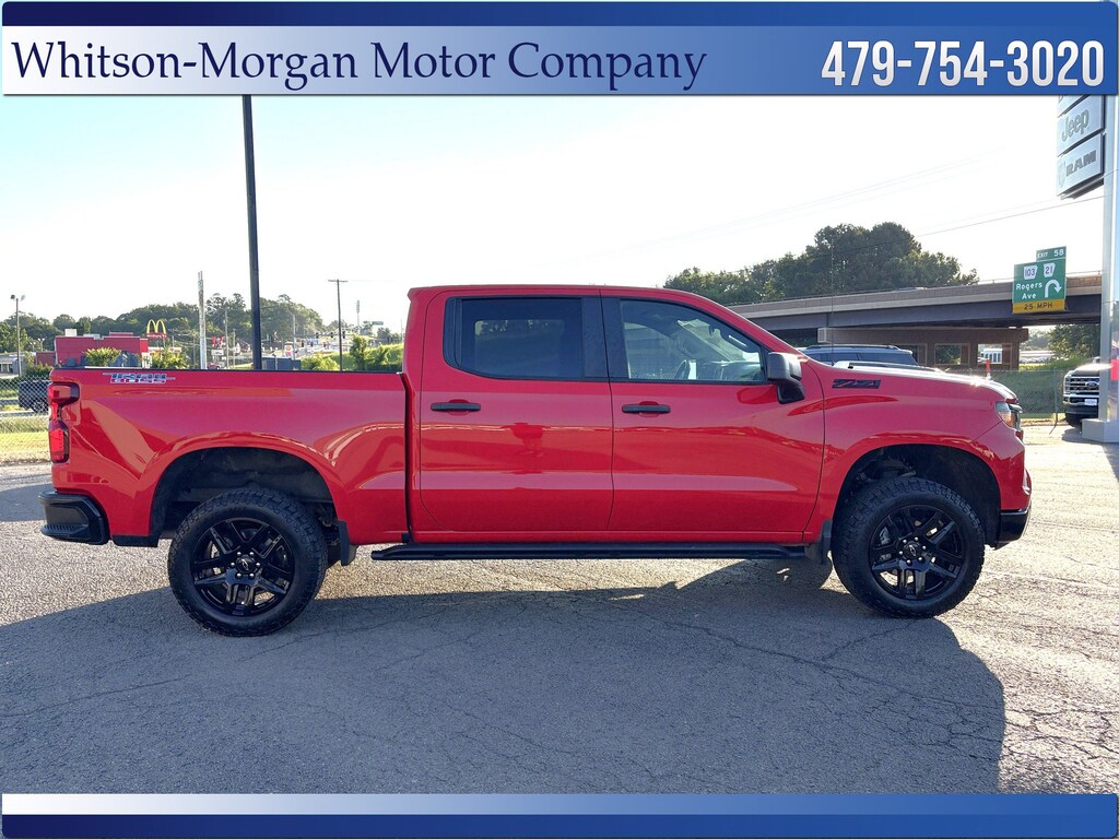 Used 2024 Chevrolet Silverado 1500 Custom Trail Boss Truck Crew Cab