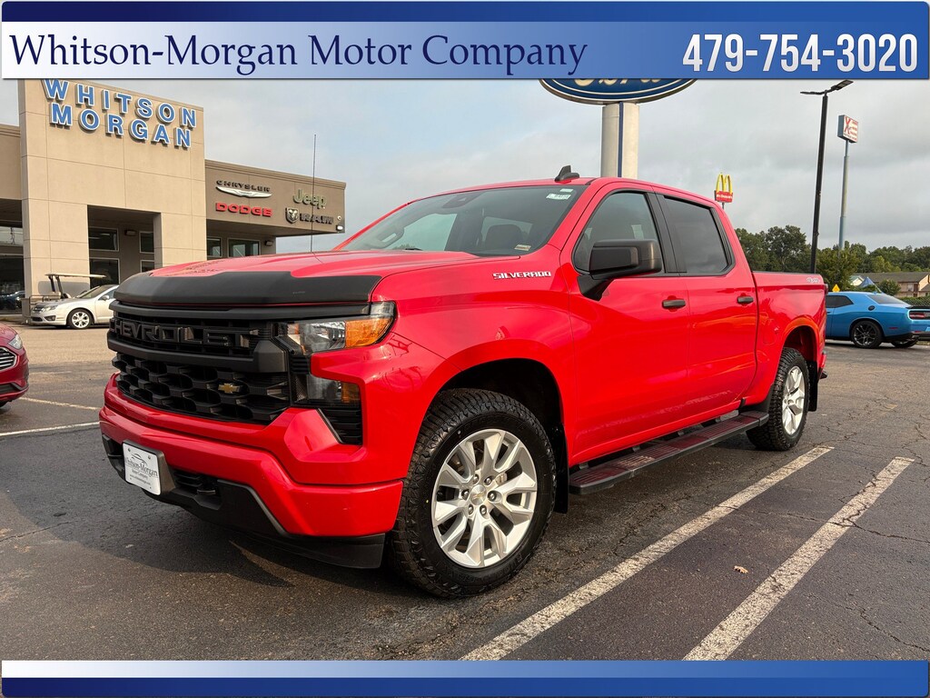 Used 2023 Chevrolet Silverado 1500 Custom Truck Crew Cab