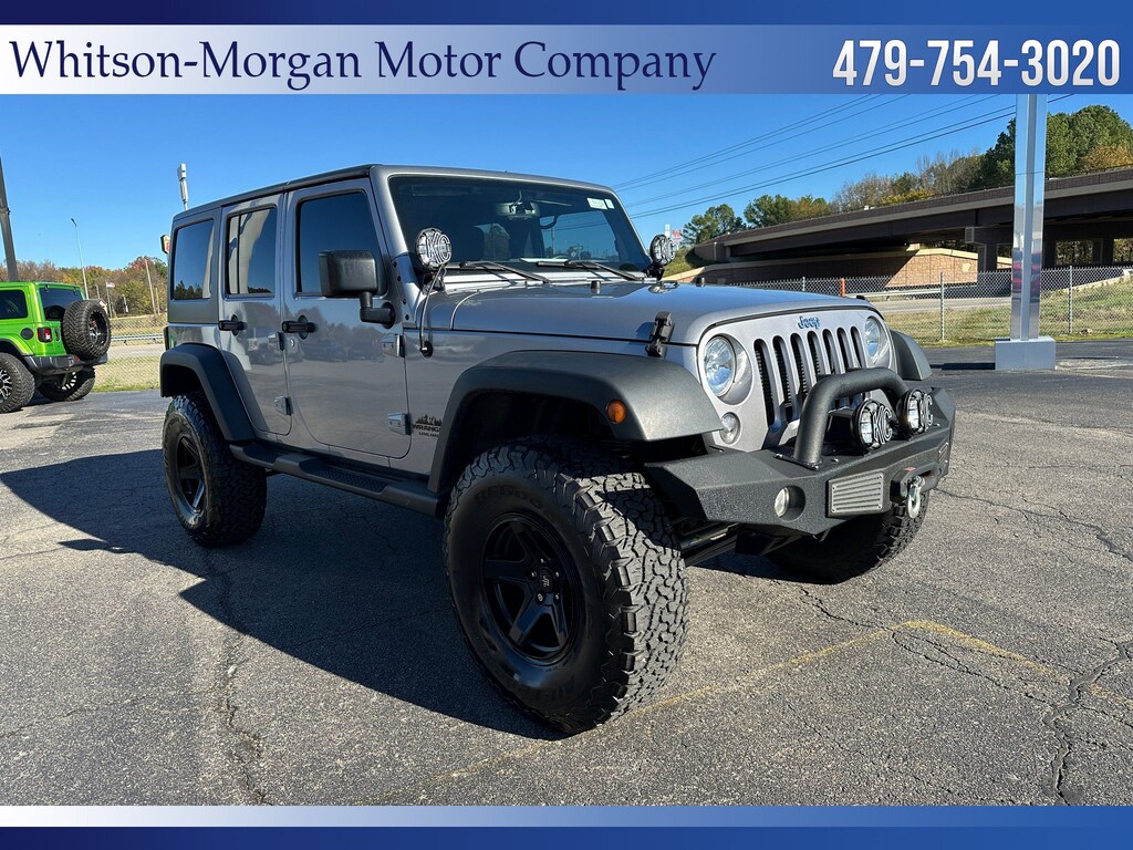 Used 2017 Jeep Wrangler JK Unlimited Sport 4x4 SUV