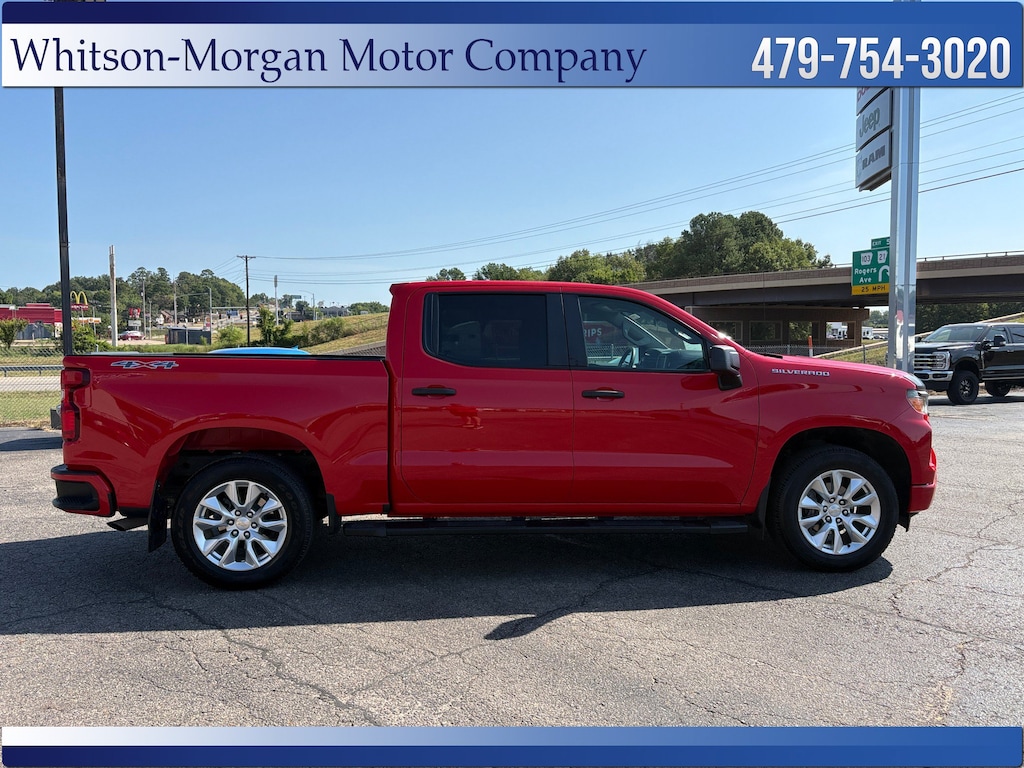 Used 2023 Chevrolet Silverado 1500 Custom Truck Crew Cab