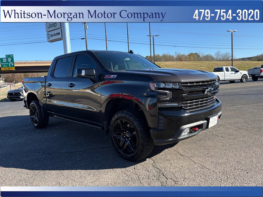 Used 2021 Chevrolet Silverado 1500 LT Trail Boss Truck Crew Cab