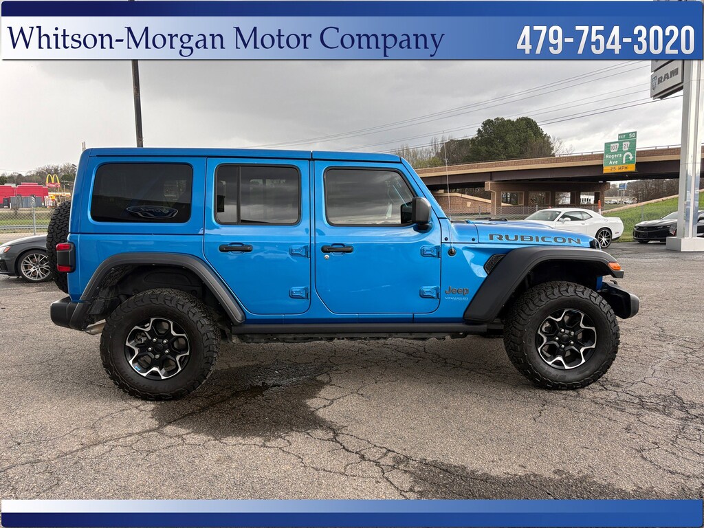 Used 2022 Jeep Wrangler Unlimited 4xe Rubicon SUV