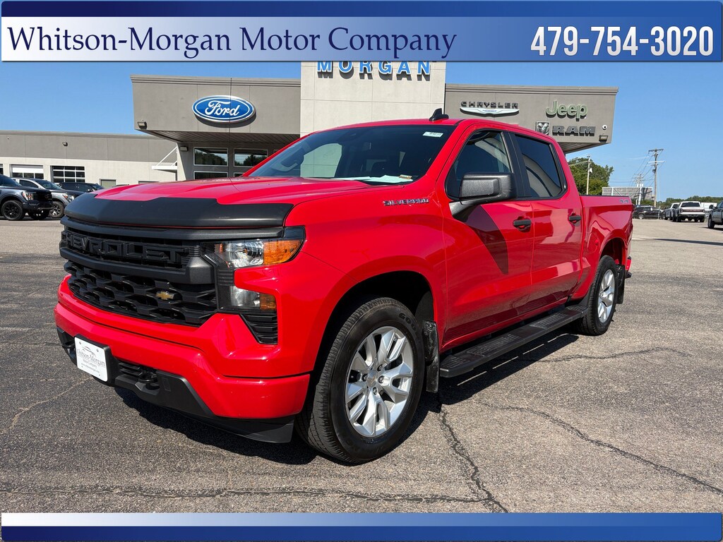 Used 2023 Chevrolet Silverado 1500 Custom Truck Crew Cab