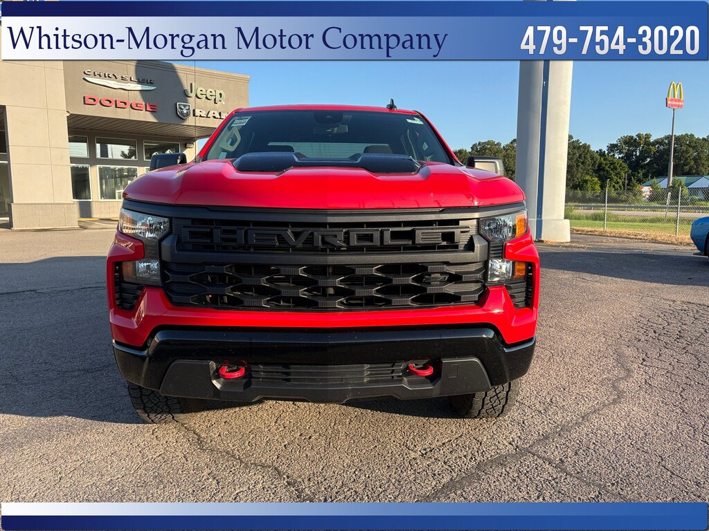 Used 2024 Chevrolet Silverado 1500 Custom Trail Boss Truck Crew Cab