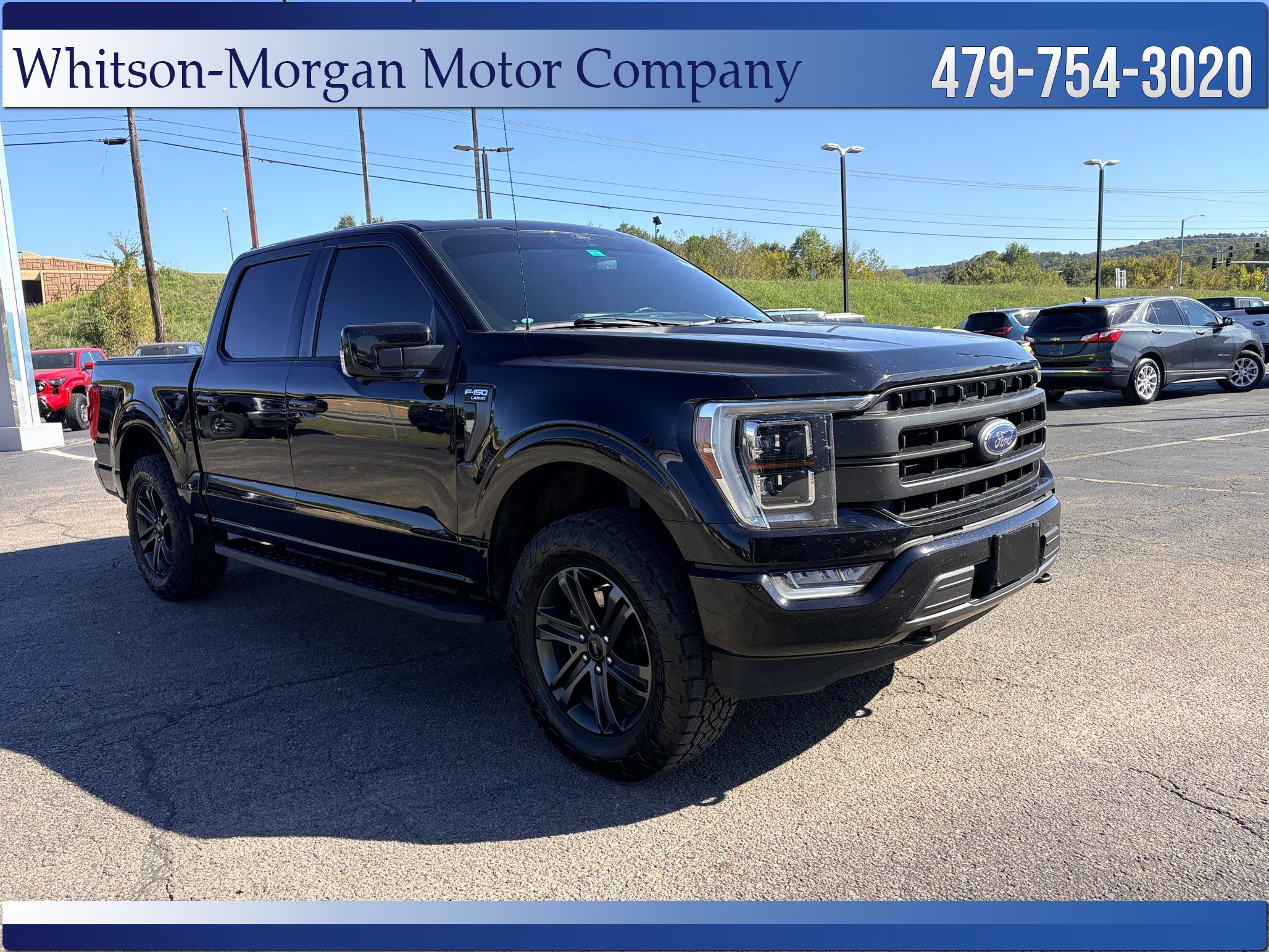 Used 2021 Ford F-150 LARIAT Truck SuperCrew Cab