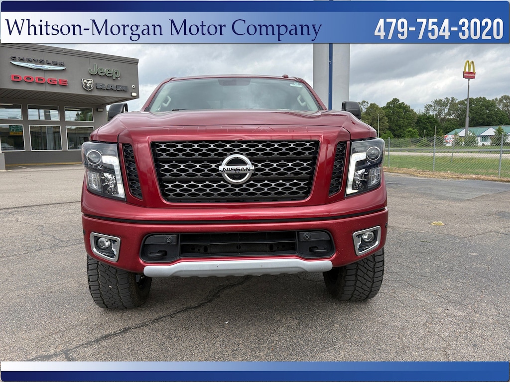 Used 2019 Nissan Titan PRO-4X Truck Crew Cab