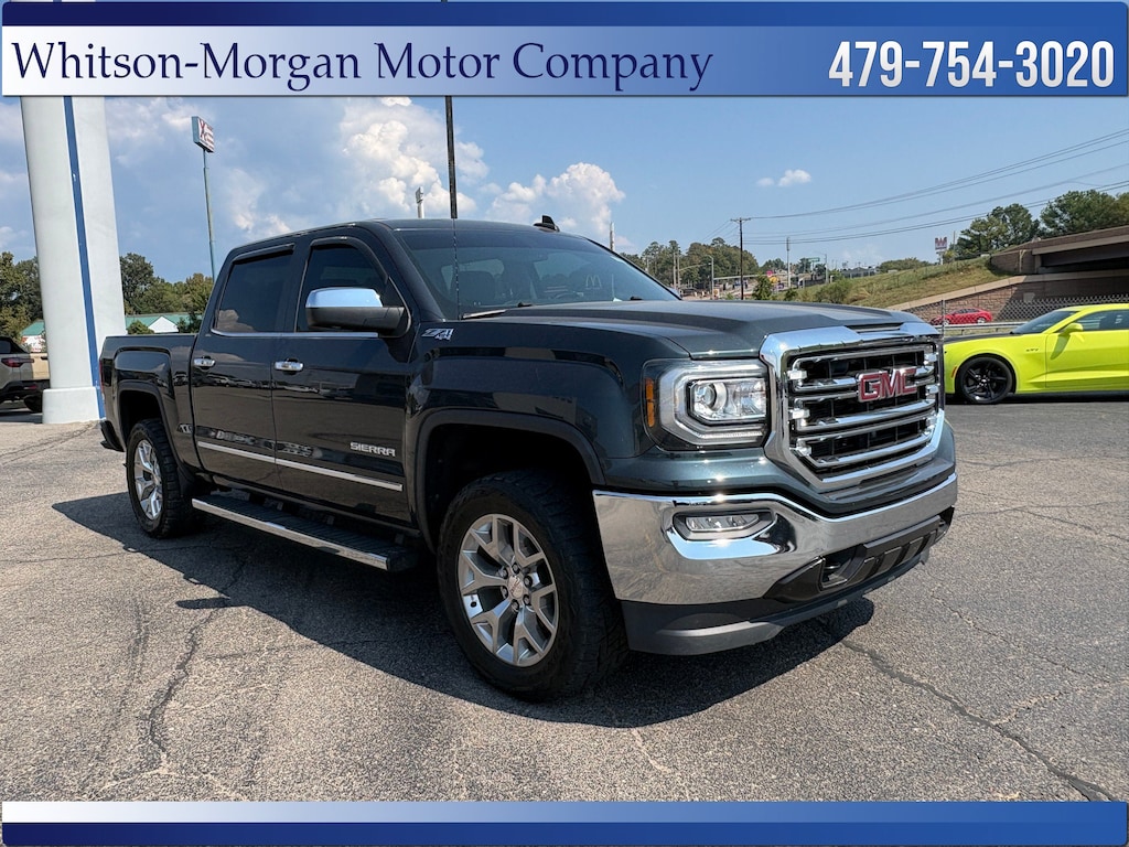 Used 2018 GMC Sierra 1500 SLT Truck Crew Cab