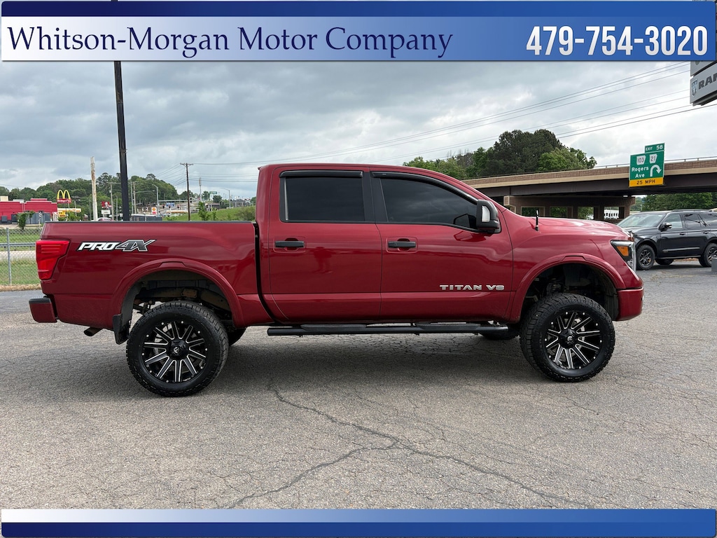 Used 2019 Nissan Titan PRO-4X Truck Crew Cab