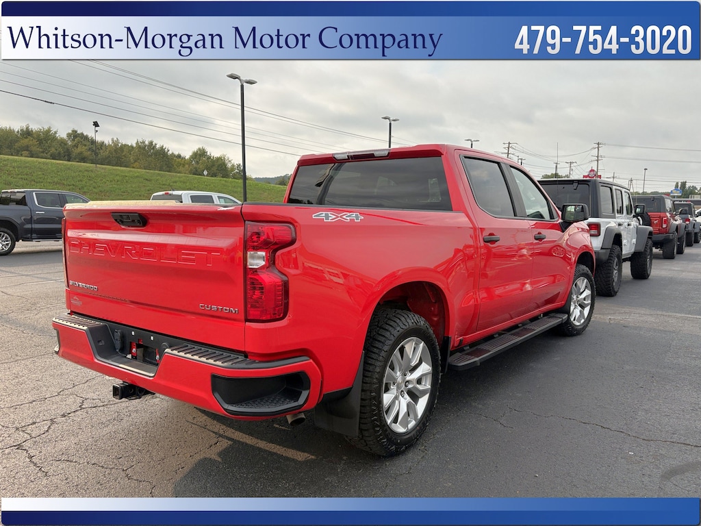Used 2023 Chevrolet Silverado 1500 Custom Truck Crew Cab