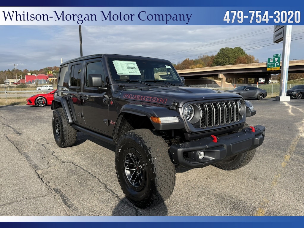 New 2026 Jeep Wrangler 4-DOOR RUBICON X Sport Utility