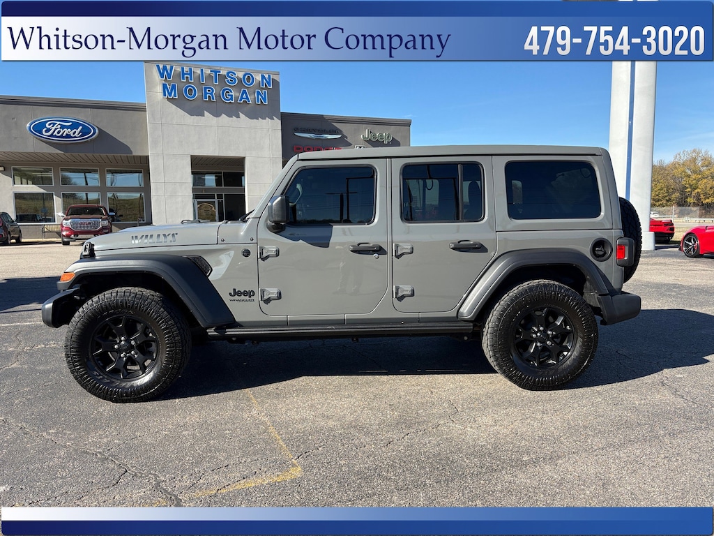 Used 2021 Jeep Wrangler Unlimited Willys SUV