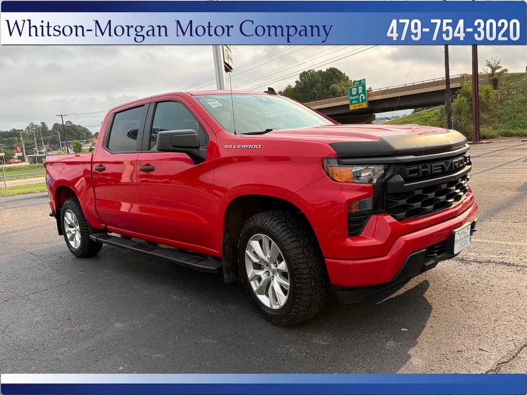 Used 2023 Chevrolet Silverado 1500 Custom Truck Crew Cab
