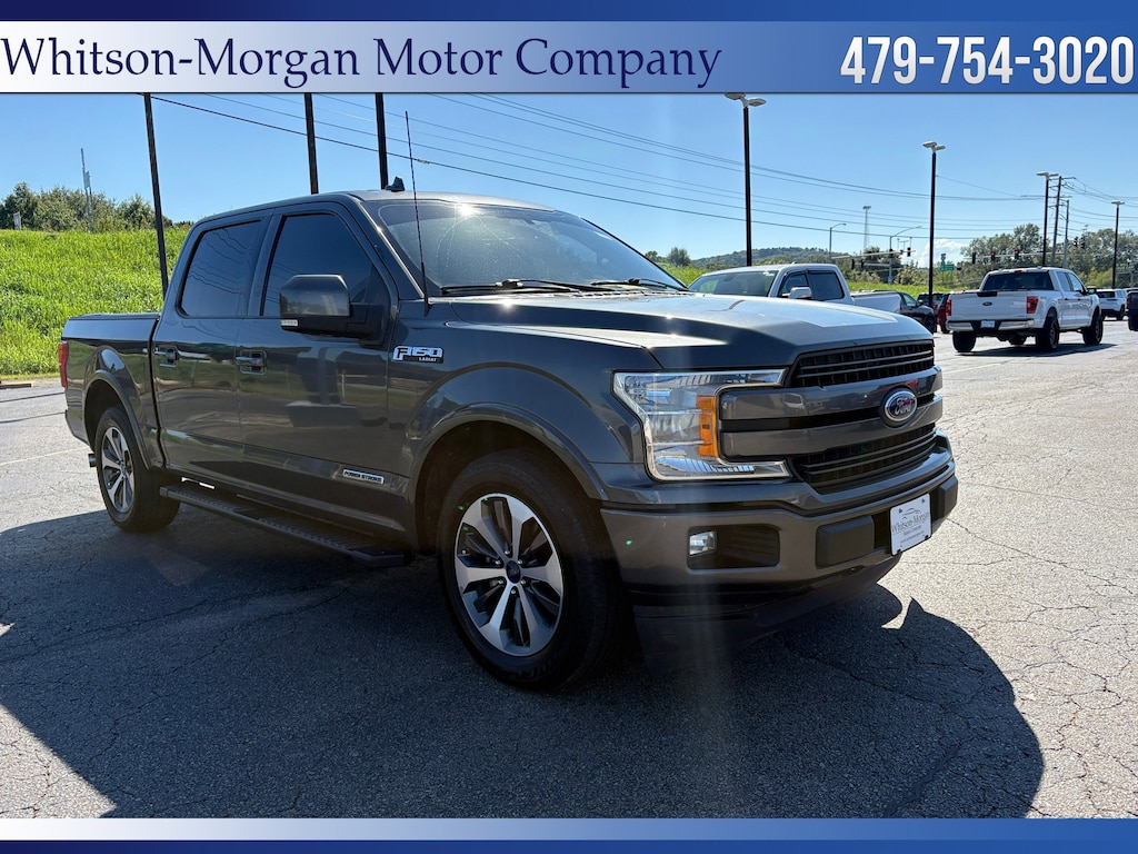 Used 2018 Ford F-150 LARIAT Truck SuperCrew Cab