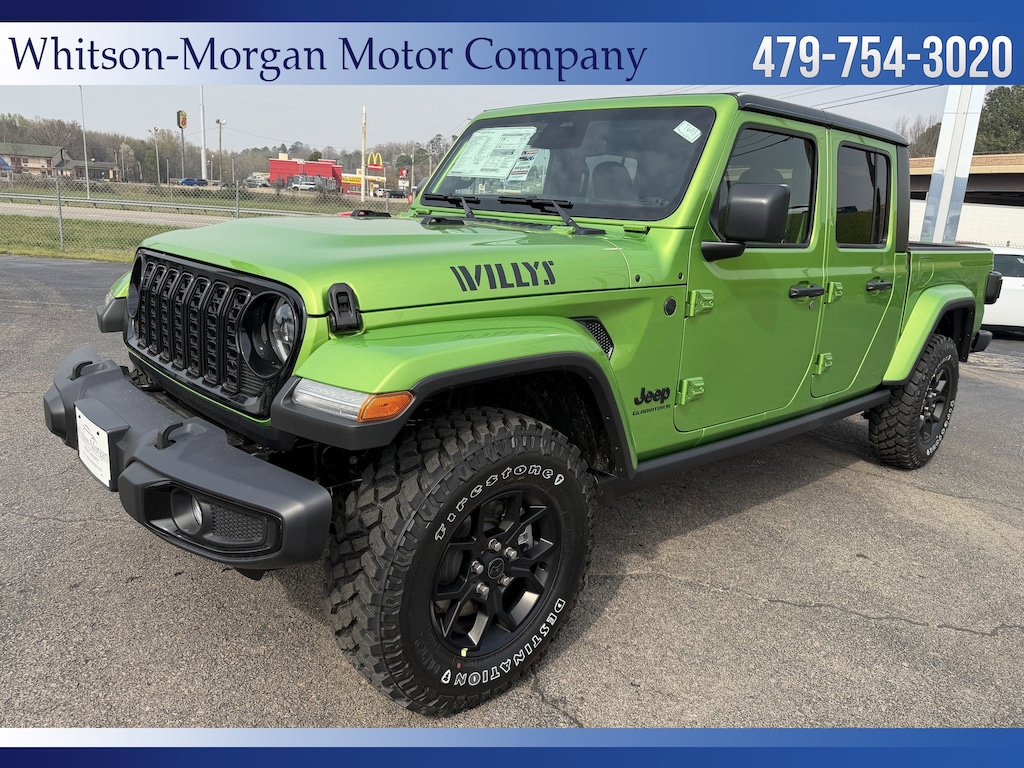 New 2026 Jeep Gladiator WILLYS 4X4 Pickup