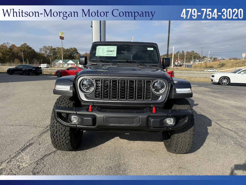 New 2026 Jeep Wrangler 4-DOOR RUBICON X Sport Utility