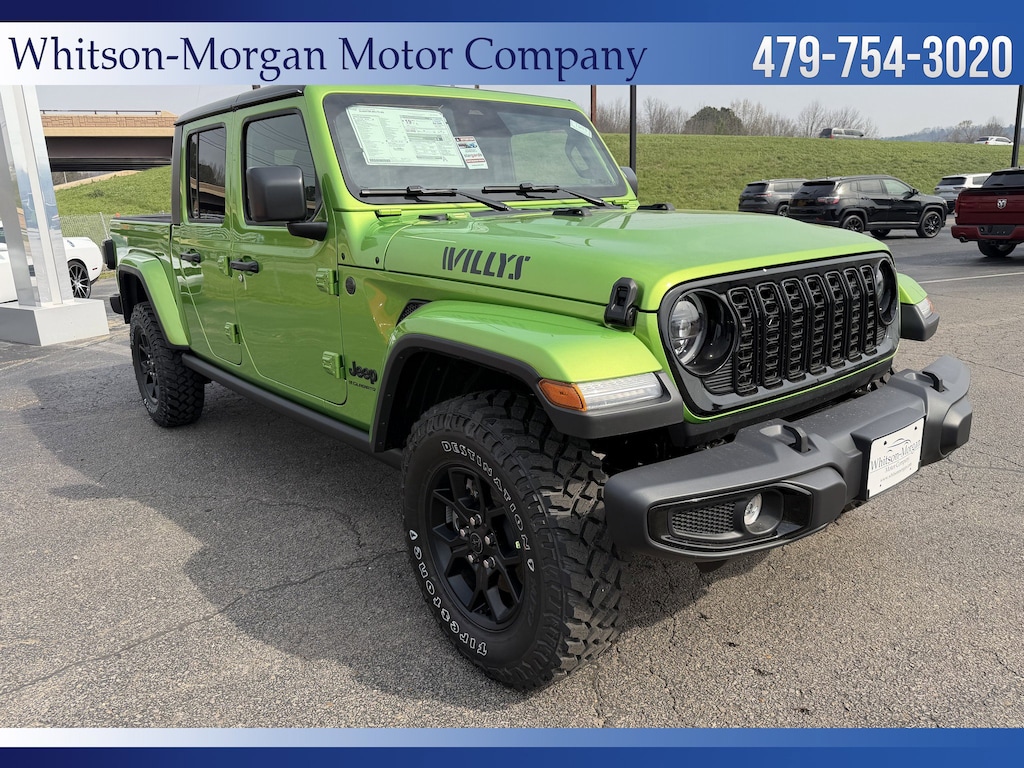 New 2026 Jeep Gladiator WILLYS 4X4 Pickup