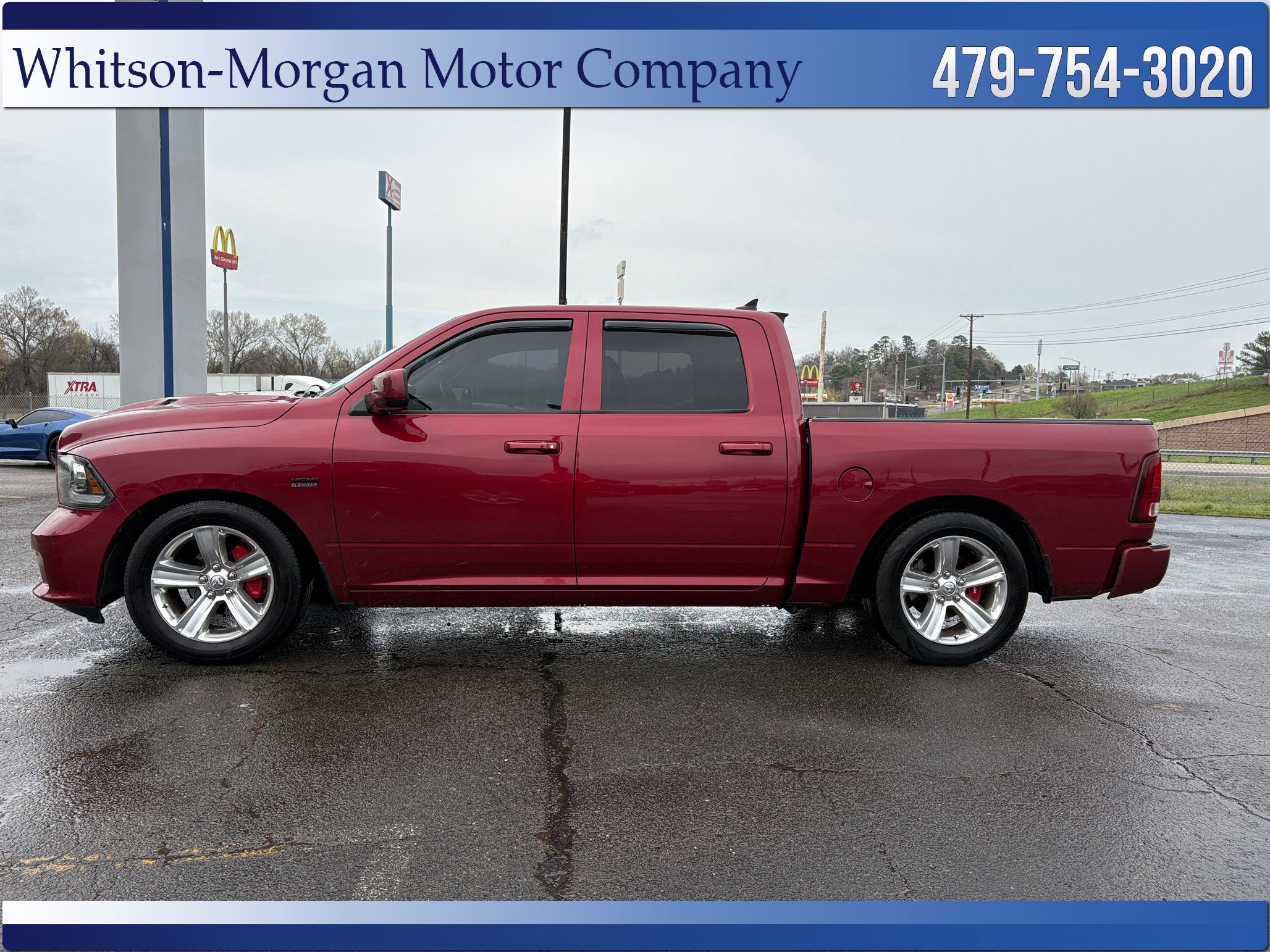 Used 2014 RAM Ram 1500 Pickup Sport with VIN 1C6RR6MT6ES364723 for sale in Clarksville, AR
