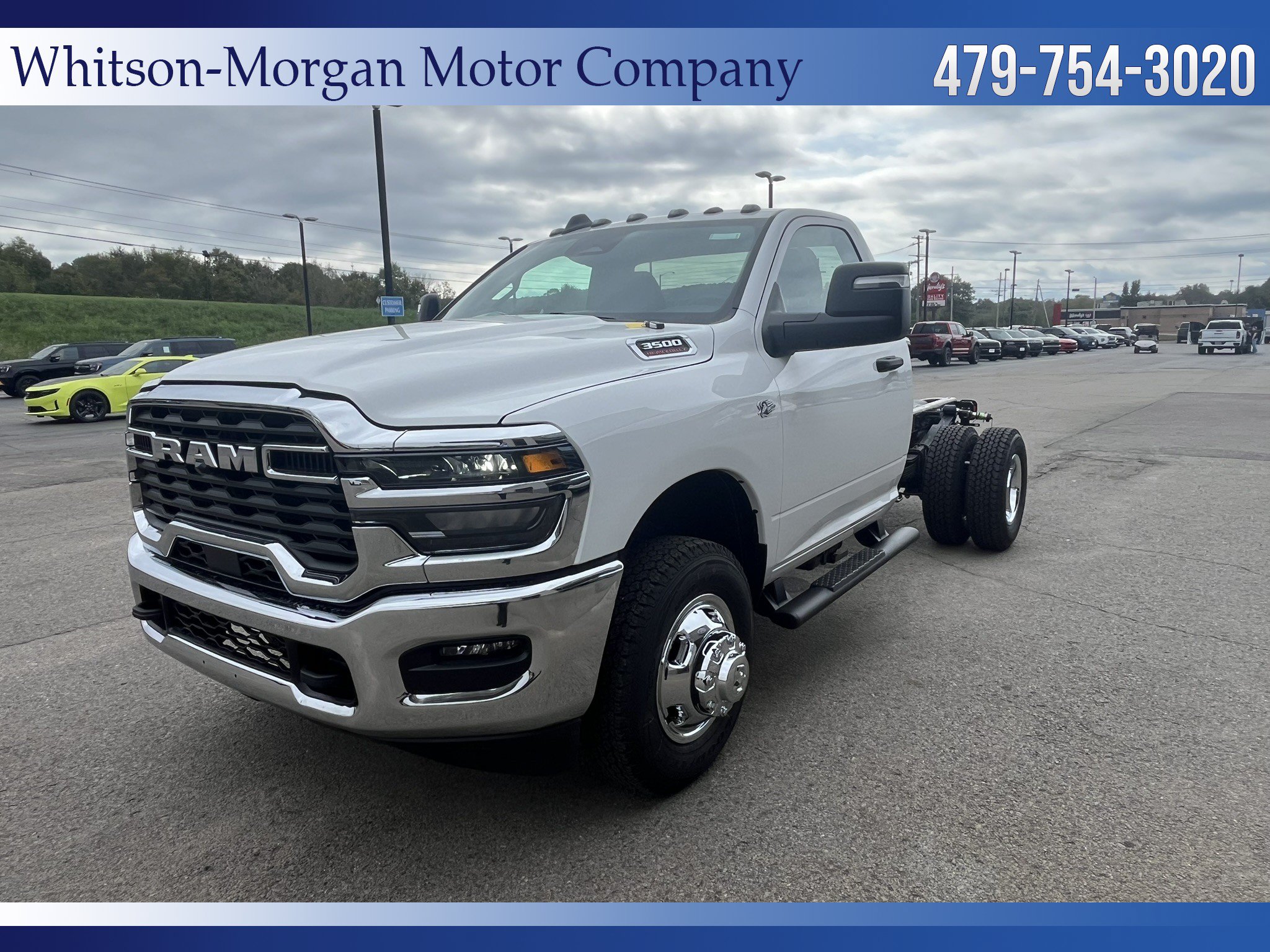 New 2027 Ram 3500 REG CAB CHASSIS 4X4 Pickup