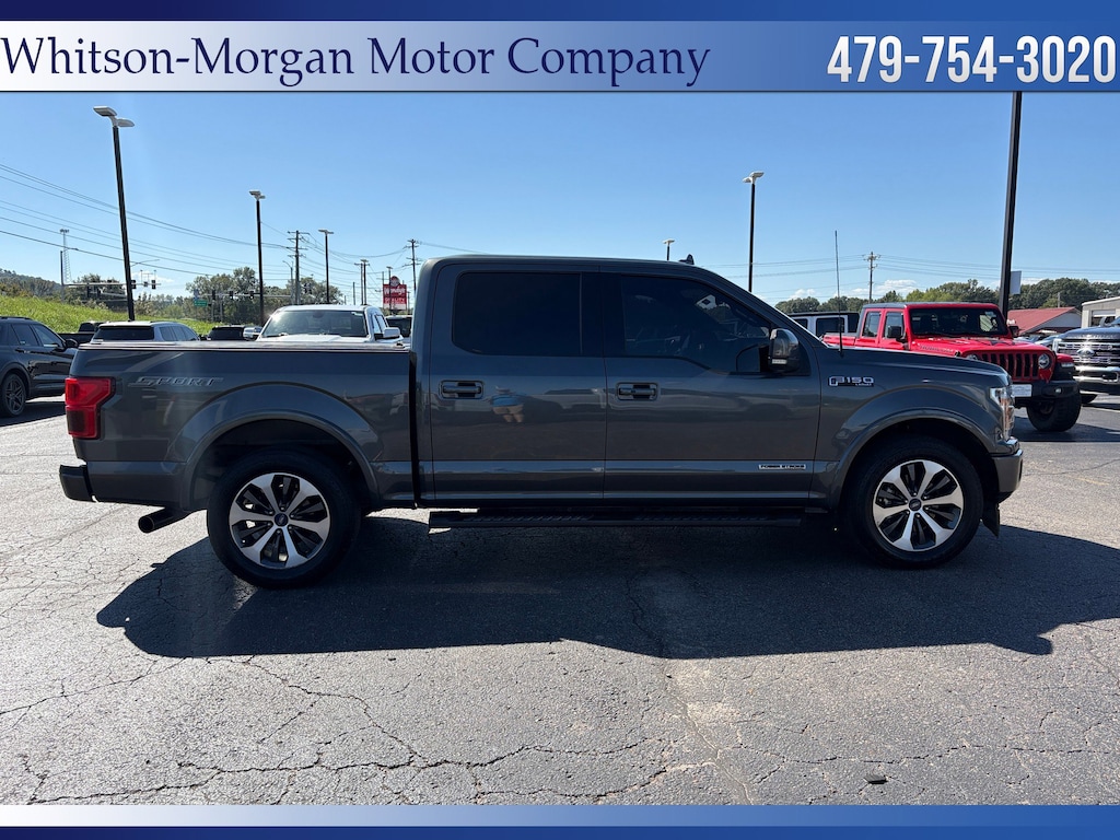 Used 2018 Ford F-150 LARIAT Truck SuperCrew Cab