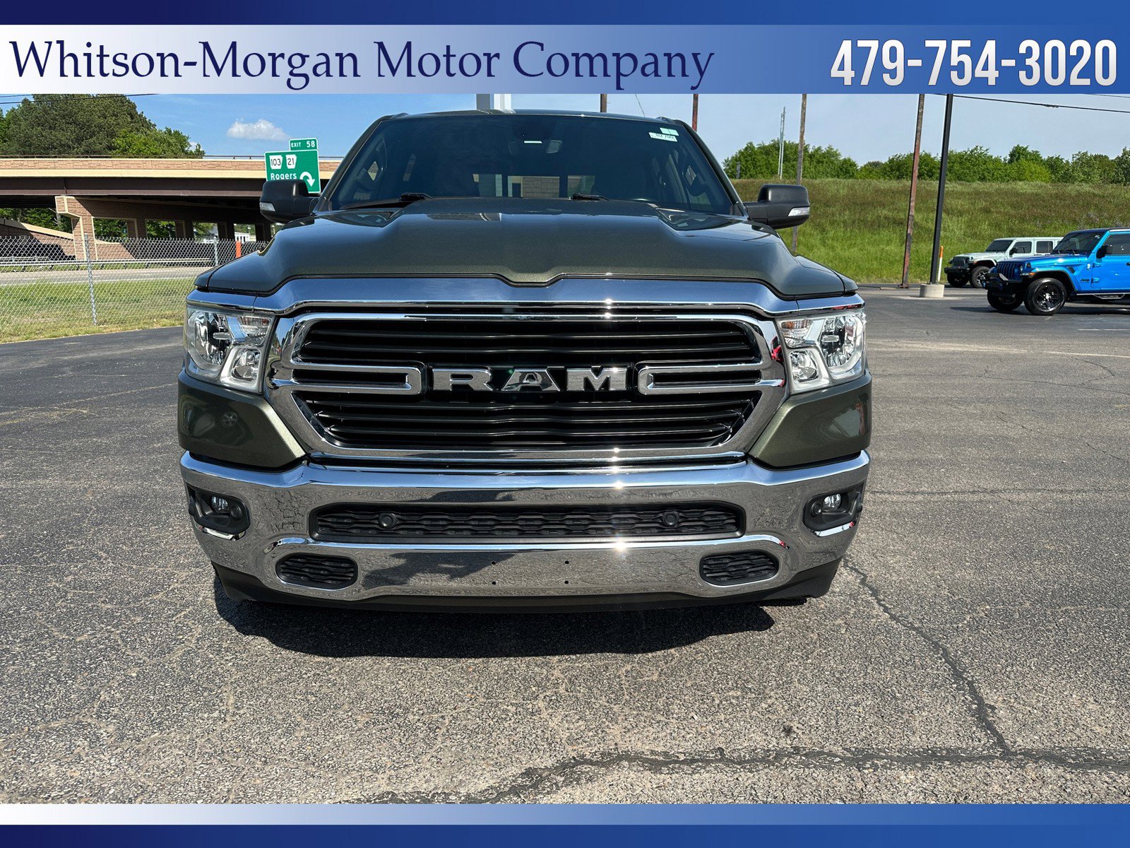 Used 2021 RAM Ram 1500 Pickup Big Horn/Lone Star with VIN 1C6SRFFT5MN692730 for sale in St. Cloud, Minnesota